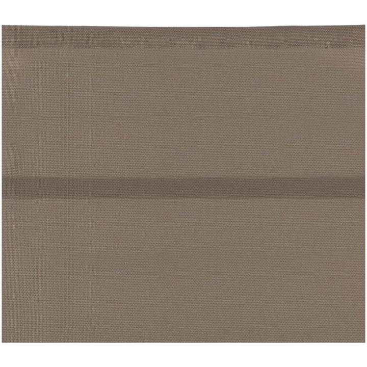 Solsäng textilen och aluminium taupe vidaXL – bild 7