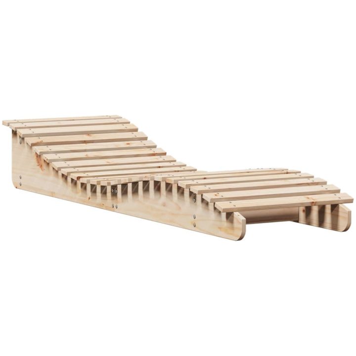 Solsängar 2 st massiv furu vidaXL 205 x 60 x 31.5 cm – bild 4
