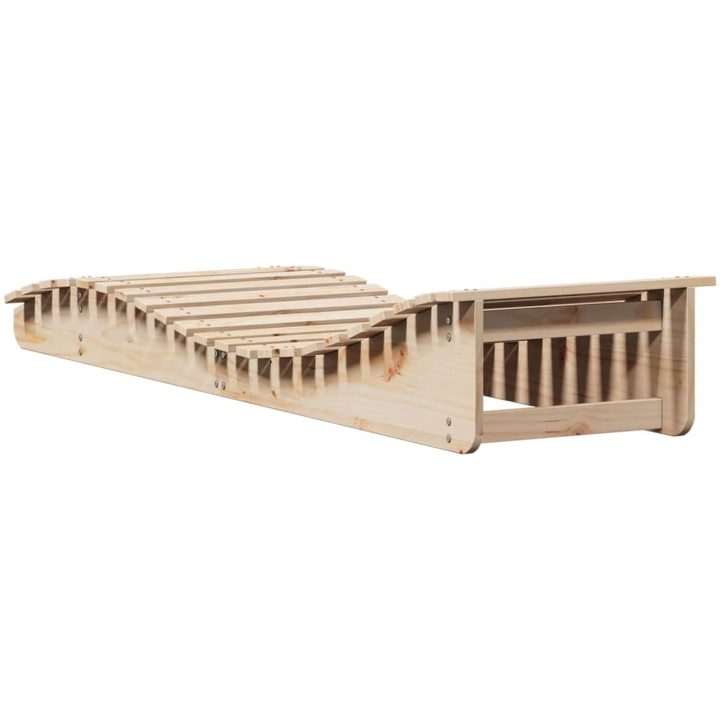 Solsängar 2 st massiv furu vidaXL 205 x 60 x 31.5 cm – bild 7