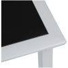 Solsängar 2 st med bord aluminium taupe vidaXL – miniatyr 11