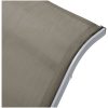 Solsängar 2 st med bord aluminium taupe vidaXL – miniatyr 8
