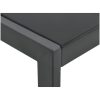 Solsängar 2 st med bord textilene och stål vidaXL – miniatyr 7