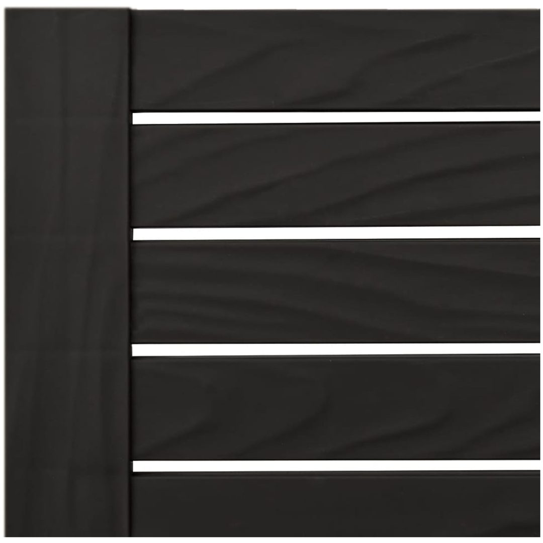 Solsängar 2 st svart 155x58x83 cm polypropylen vidaXL – bild 9