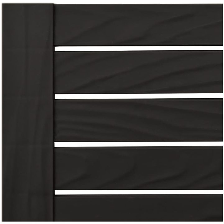 Solsängar 2 st svart 155x58x83 cm polypropylen vidaXL – bild 9
