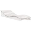 Solsängar 2 st vit massiv furu vidaXL 205 x 60 x 31.5 cm – miniatyr 4