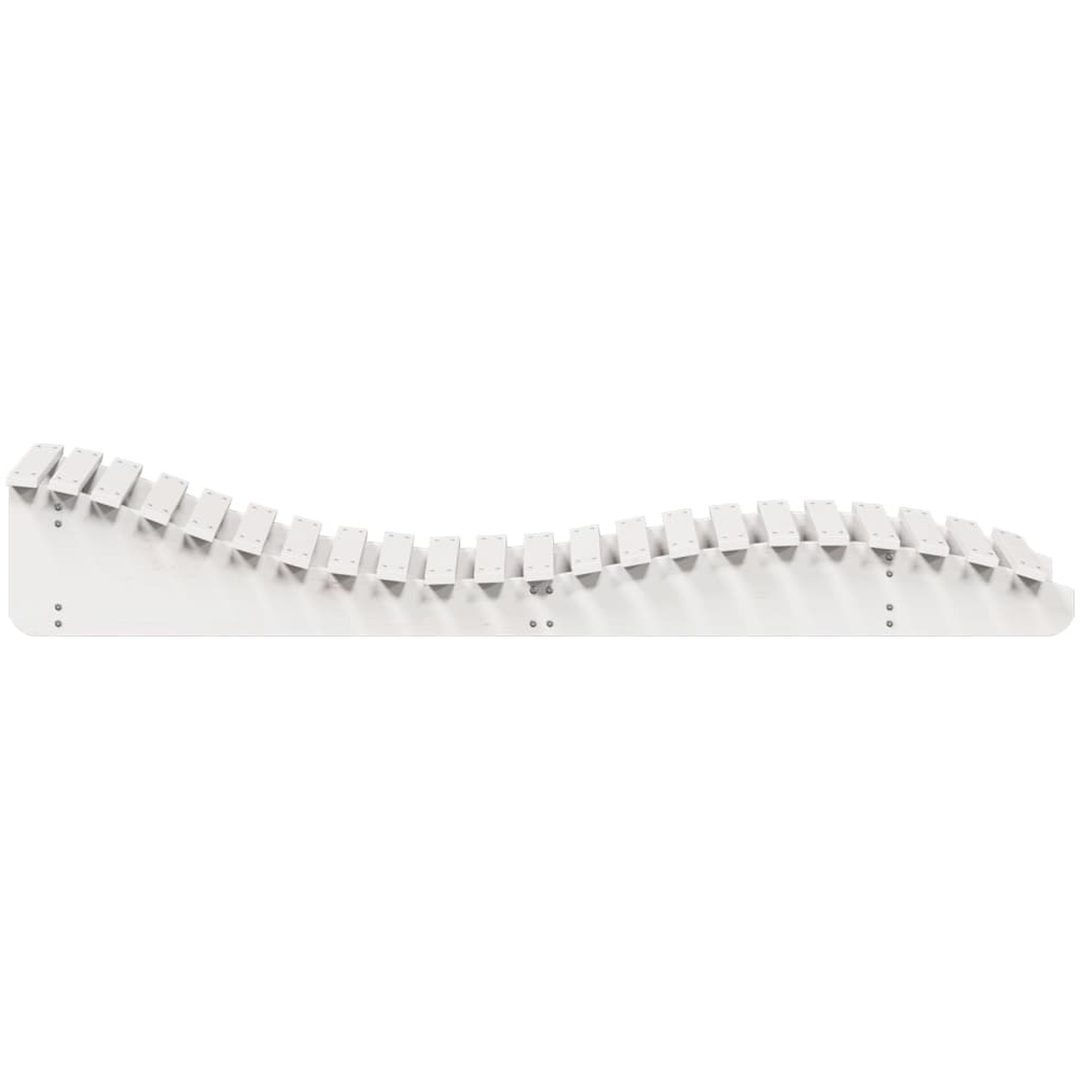 Solsängar 2 st vit massiv furu vidaXL 205 x 60 x 31.5 cm – bild 6