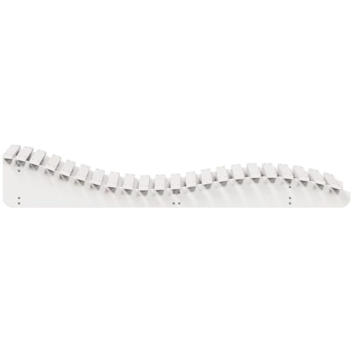Solsängar 2 st vit massiv furu vidaXL 205 x 60 x 31.5 cm – bild 6