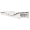Solsängar 2 st vit massiv furu vidaXL 205 x 60 x 31.5 cm – miniatyr 7