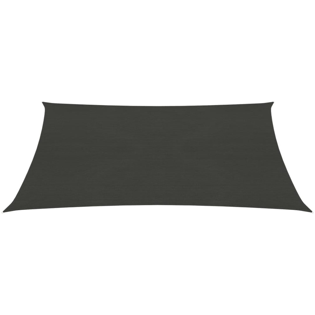 Solsegel 160 g/m² antracit 2x2,5 m HDPE vidaXL 2.5 x 2 m – bild 3