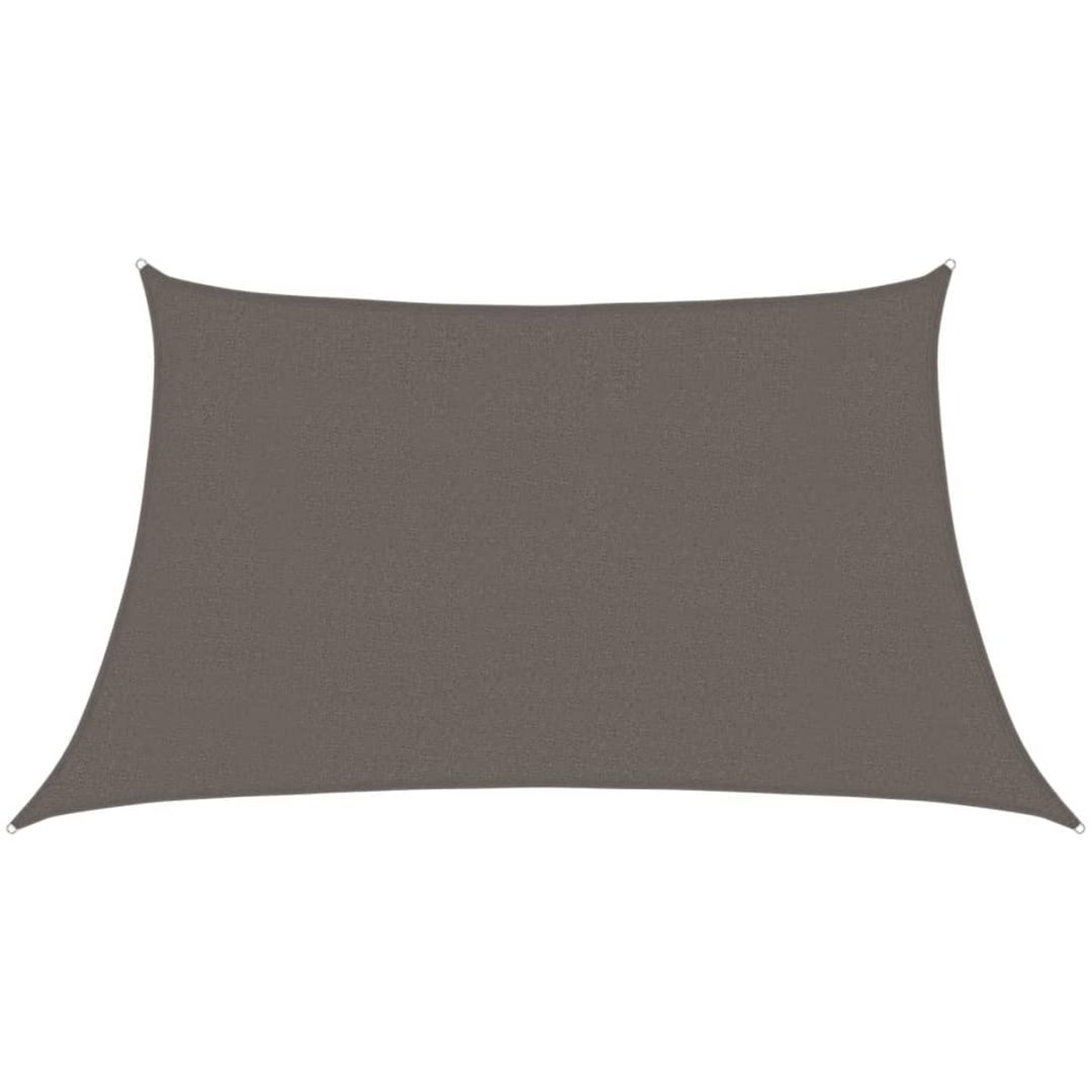Solsegel 160 g/m² antracit HDPE vidaXL 3/4 x 2 m – bild 2
