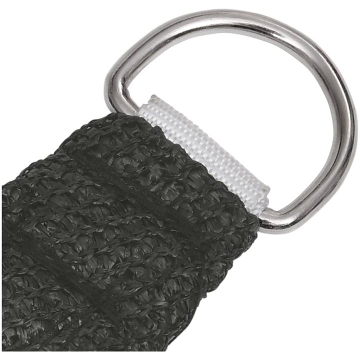 Solsegel 160 g/m² antracit HDPE vidaXL 3/4 x 2 m – bild 5