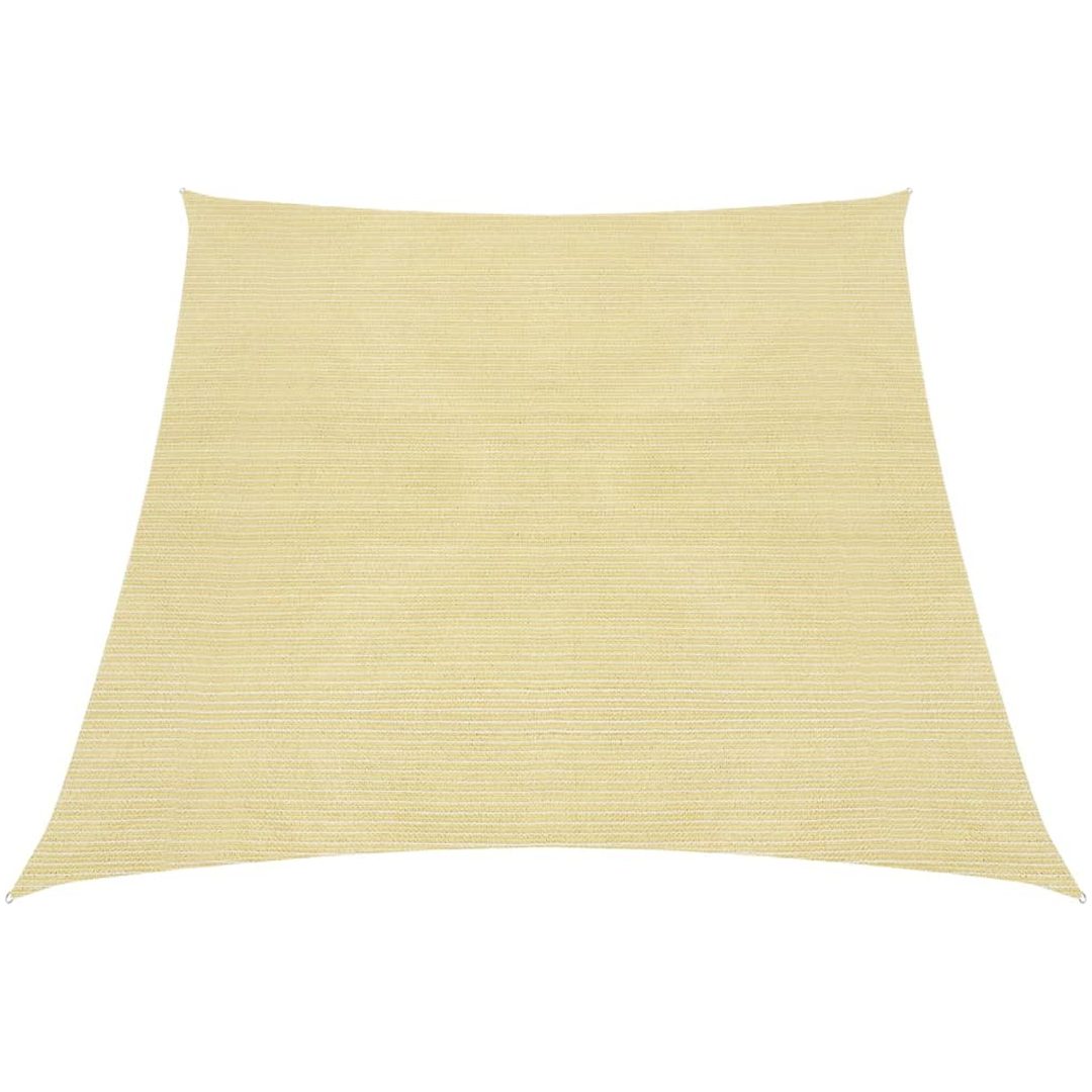 Solsegel 160 g/m² beige HDPE vidaXL 3/4 x 2 m – bild 2