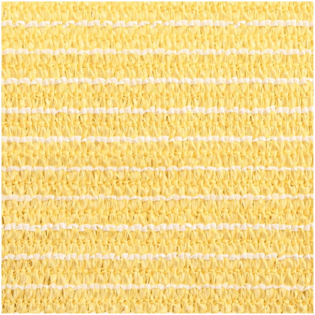 Solsegel 160 g/m² beige HDPE vidaXL 3/4 x 2 m – bild 9