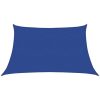 Solsegel 160 g/m² blå HDPE vidaXL 3/4 x 2 m – miniatyr 2