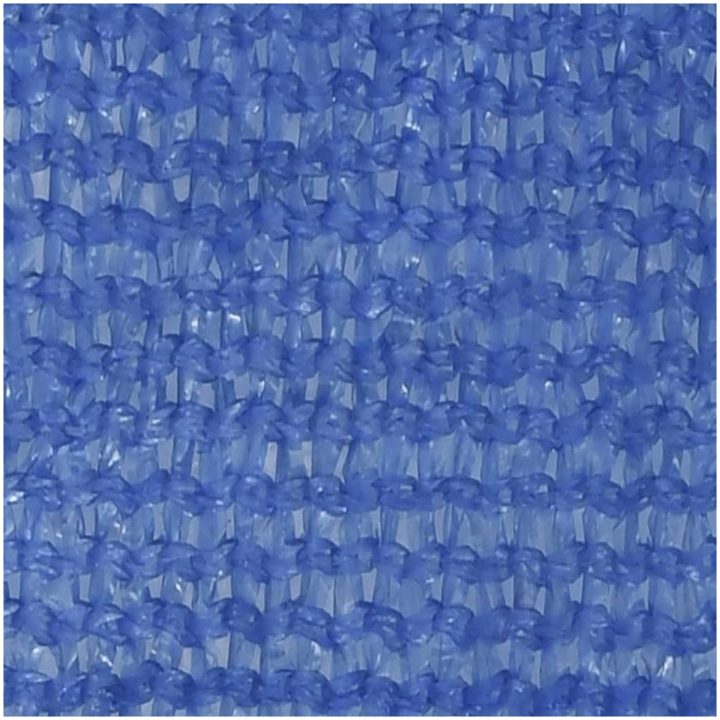 Solsegel 160 g/m² blå HDPE vidaXL 3/4 x 2 m – bild 4