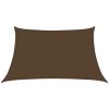Solsegel 160 g/m² brun HDPE vidaXL 3/4 x 2 m – miniatyr 2
