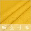 Solsegel 160 g/m² fyrkantig gul HDPE vidaXL 4 x 4 m – miniatyr 7