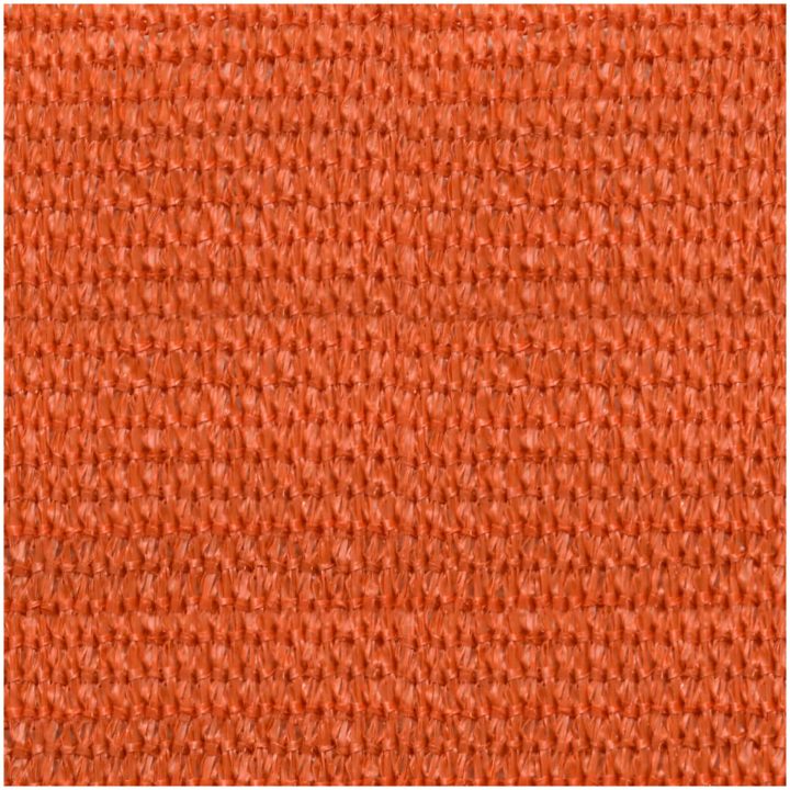 Solsegel 160 g/m² fyrkantig orange HDPE vidaXL 4 x 4 m – bild 3