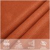 Solsegel 160 g/m² fyrkantig orange HDPE vidaXL 4 x 4 m – miniatyr 5