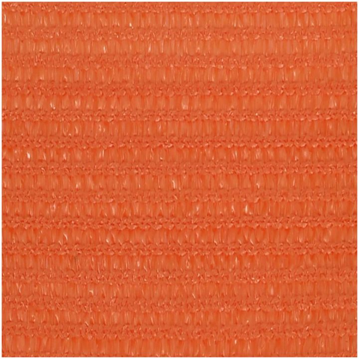 Solsegel 160 g/m² fyrkantig orange HDPE vidaXL 4 x 4 m – bild 6