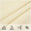Solsegel 160 g/m² gräddvit 2x2,5 m HDPE vidaXL 2.5 x 2 m – miniatyr 7