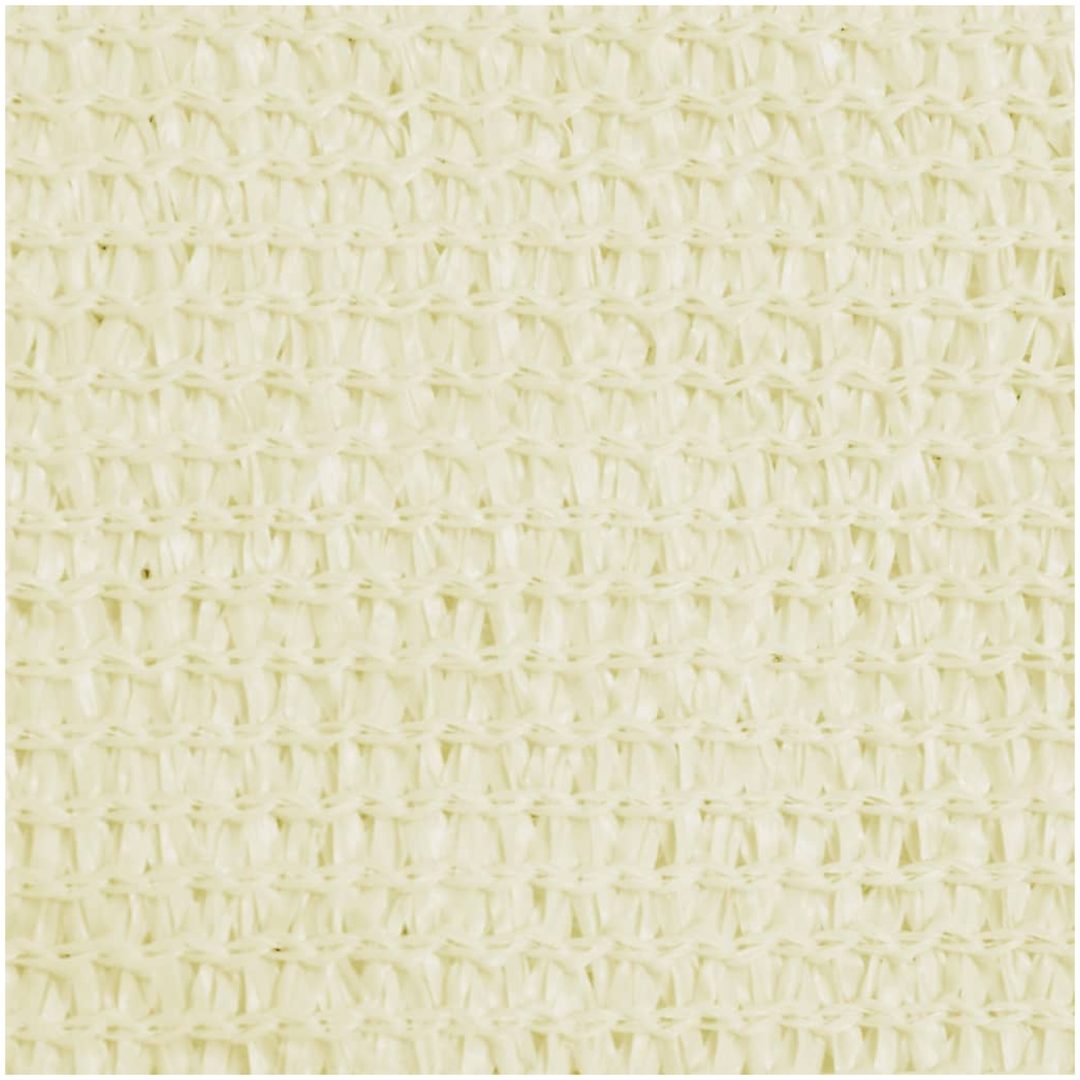 Solsegel 160 g/m² gräddvit HDPE vidaXL 2.5 x 2.5 x 3.5 m – bild 4