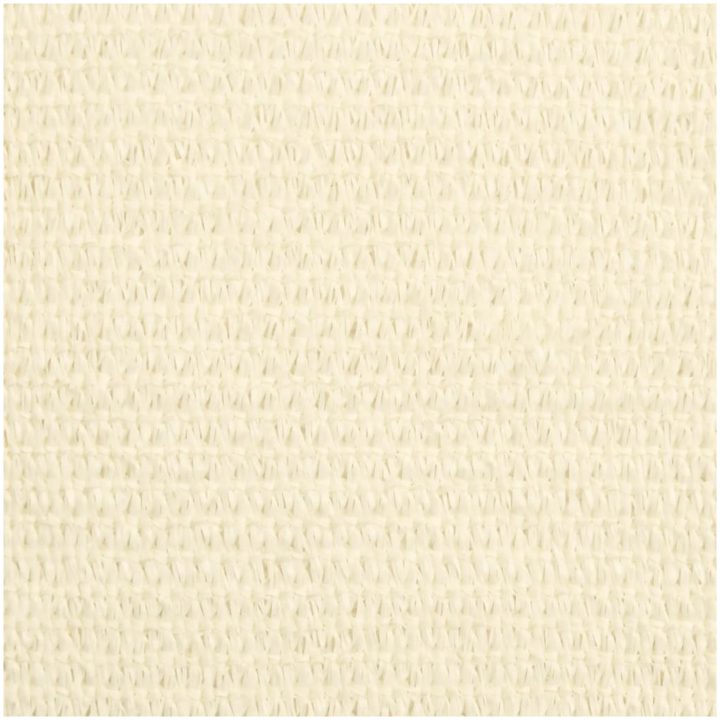 Solsegel 160 g/m² gräddvit HDPE vidaXL 3 x 3 x 3 m – bild 9