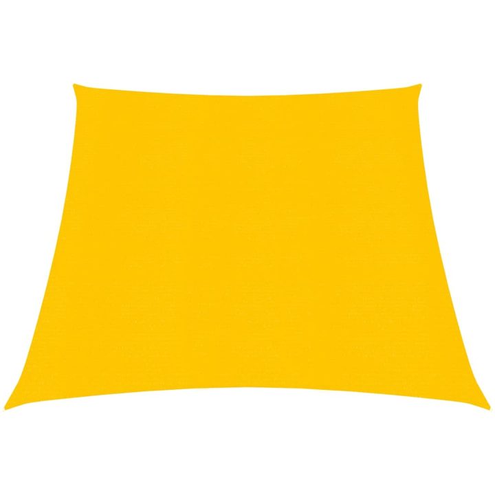 Solsegel 160 g/m² gul HDPE vidaXL 3/4 x 2 m – bild 2