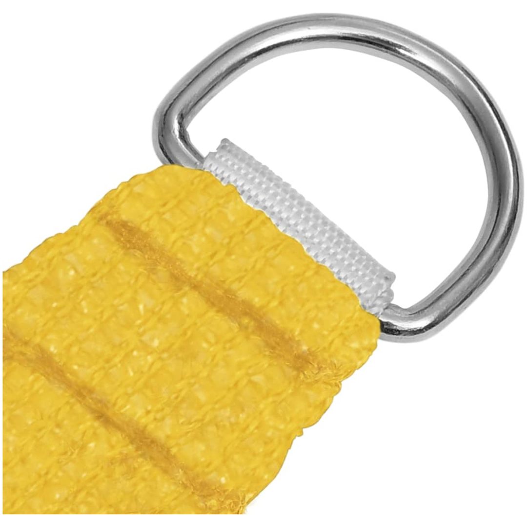 Solsegel 160 g/m² gul HDPE vidaXL 3/4 x 2 m – bild 5