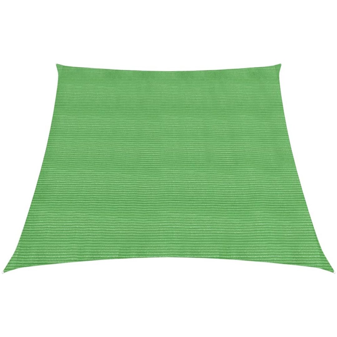 Solsegel 160 g/m² ljusgrön HDPE vidaXL 3/4 x 2 m – bild 2