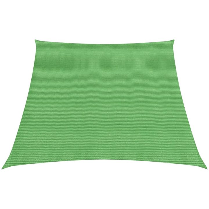 Solsegel 160 g/m² ljusgrön HDPE vidaXL 3/4 x 2 m – bild 2