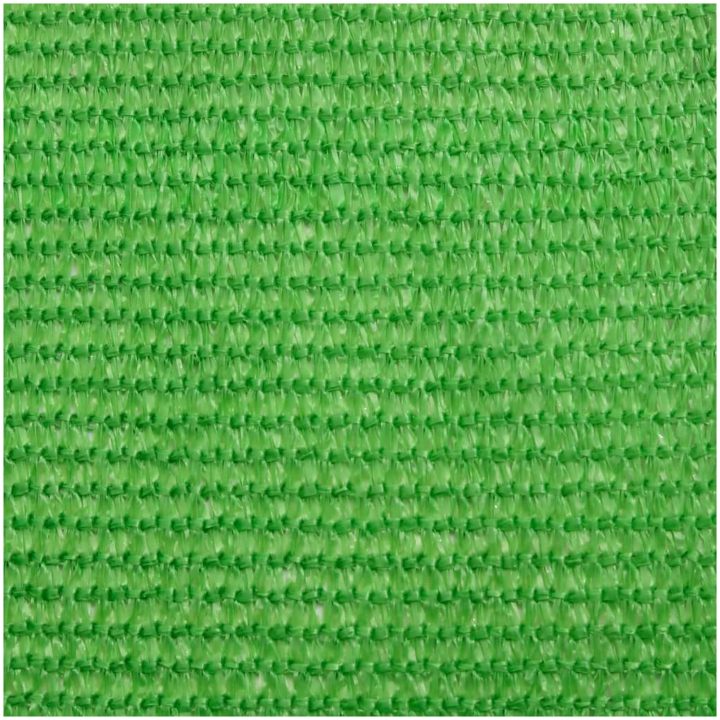 Solsegel 160 g/m² ljusgrön HDPE vidaXL 3.6 x 3.6 x 3.6 m – bild 9