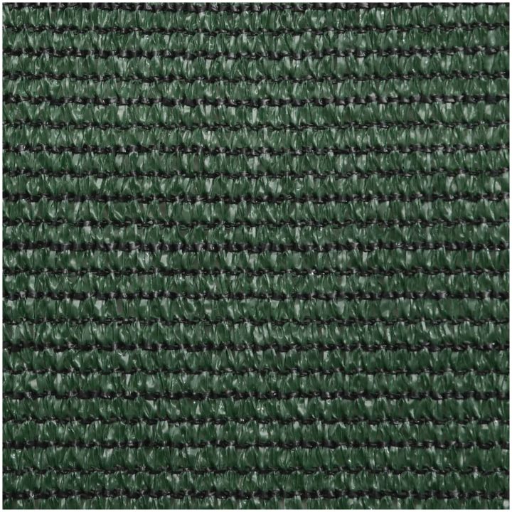 Solsegel 160 g/m² mörkgrön HDPE vidaXL 3 x 3 x 3 m – bild 9
