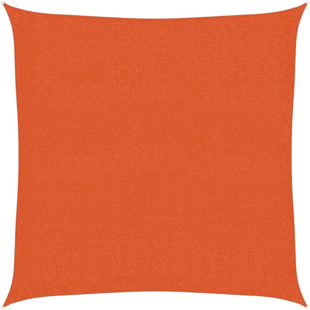 Solsegel 160 g/m² orange HDPE vidaXL 2 x 2 m – bild 2