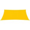 Solsegel 160 g/m² rektangulär gul HDPE vidaXL 2 x 2.5 m – miniatyr 3