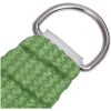 Solsegel 160 g/m² rektangulär ljusgrön HDPE vidaXL 2 x 3.5 m – miniatyr 4
