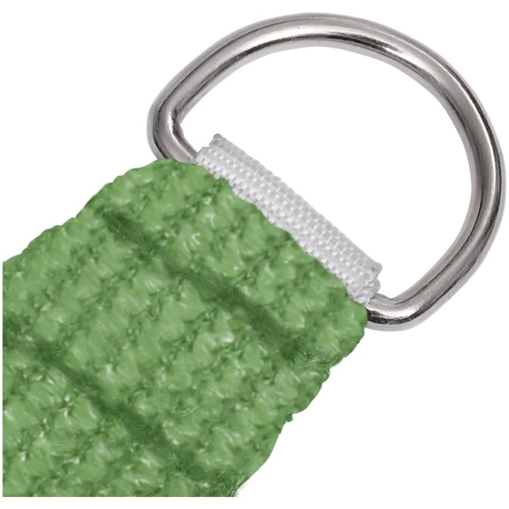 Solsegel 160 g/m² rektangulär ljusgrön HDPE vidaXL 2 x 3.5 m – bild 4