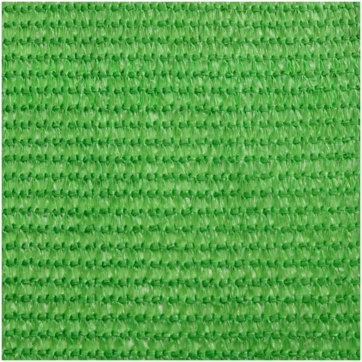 Solsegel 160 g/m² rektangulär ljusgrön HDPE vidaXL 2 x 3.5 m – bild 9
