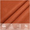 Solsegel 160 g/m² rektangulär orange HDPE vidaXL 3 x 6 m – miniatyr 11