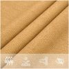 Solsegel 160 g/m² rektangulär sand HDPE vidaXL 2 x 2.5 m – miniatyr 8