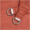Solsegel 160 g/m² rektangulär terrakotta HDPE vidaXL 3.5 x 5 m – miniatyr 5