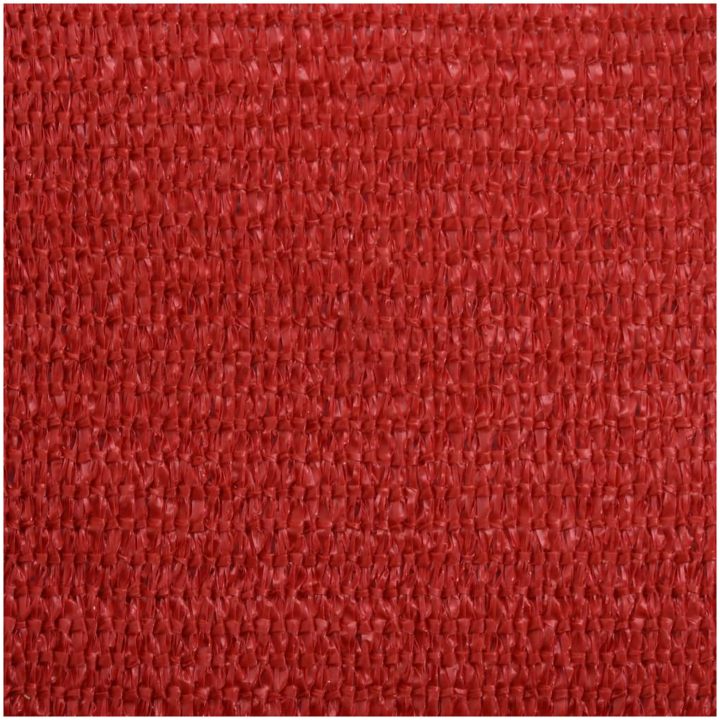 Solsegel 160 g/m² röd HDPE vidaXL 2.5 x 2.5 x 3.5 m – bild 9