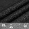 Solsegel 160 g/m² svart HDPE vidaXL 2.5 x 2.5 x 3.5 m – miniatyr 7