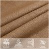 Solsegel 160 g/m² taupe HDPE vidaXL 3 x 3 x 3 m – miniatyr 11