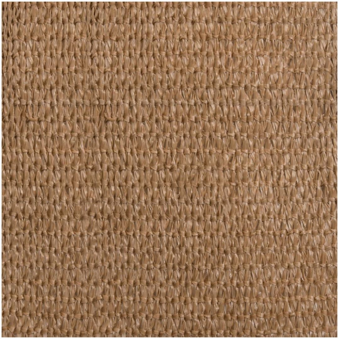 Solsegel 160 g/m² taupe HDPE vidaXL 3 x 3 x 3 m – bild 9