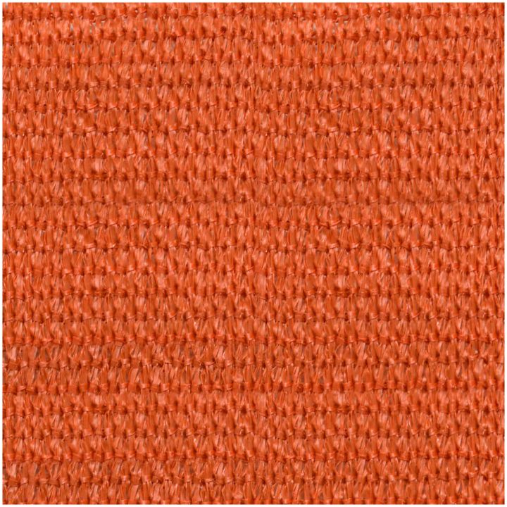 Solsegel 160 g/m² trapezoid orange HDPE vidaXL 3/4 x 2 m – bild 9