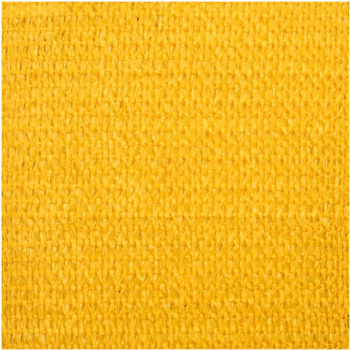 Solsegel 160 g/m² triangulär gul HDPE vidaXL 2.5 x 2.5 x 3.5 m – bild 9