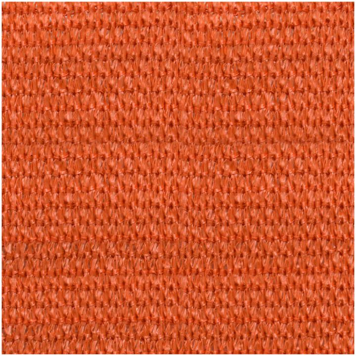 Solsegel 160 g/m² triangulär orange HDPE vidaXL 2.5 x 2.5 x 3.5 m – bild 9