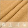 Solsegel 160 g/m² triangulär sand HDPE vidaXL 3 x 3 x 3 m – miniatyr 8