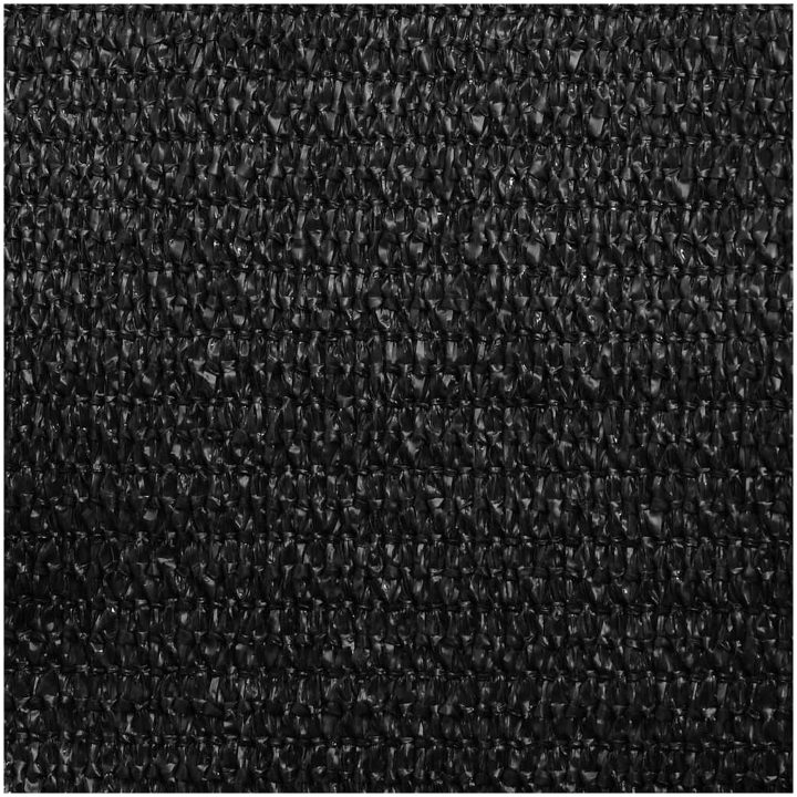 Solsegel 160 g/m² triangulär svart HDPE vidaXL 5 x 7 x 7 m – bild 9
